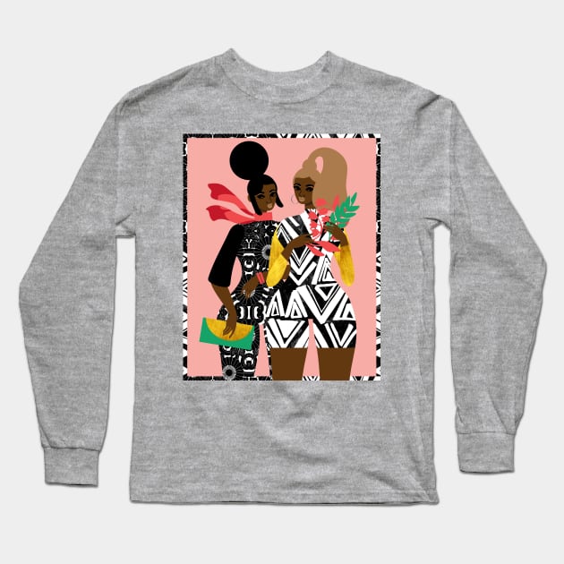 Safari Model Long Sleeve T-Shirt by tabithabianca